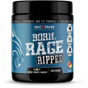 Born of rage Ripped - Preworkout minceur Boosters & Pre Work Out - - Eric Favre