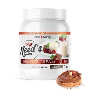 Need's Pure Rice Cream - Creme de riz Cooking - Chocotella - 1kg - Eric Favre Noir L