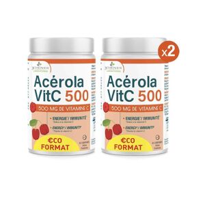 3 Chenes Laboratoires Acerola VitC 500 Format Eco - Vitamine C 500 mg - Lot de 2 3 Chenes Laboratoires - - Eric Favre 500g