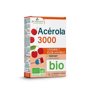 3 Chenes Laboratoires Acerola 3000 Bio - Vitamine C 100% naturelle 3 Chenes Laboratoires - - Eric Favre one_size_fits_all