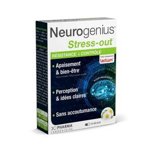 Neurogenius® Stress Out - Nootropic stress control 3c Pharma - - Eric Favre one_size_fits_all