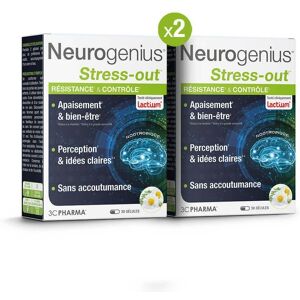 Neurogenius® Stress Out - Nootropic stress control - Lot de 2 3c Pharma - - Eric Favre HPANJEAJOG https://www.ericfavre.com/fr_fr/homme/pantalon-jean-jogging-p-609.htm?coul_att_detailID=102