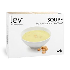 Soupes proteinees Volaille aux croutons Lev Diet - - Eric Favre 40g