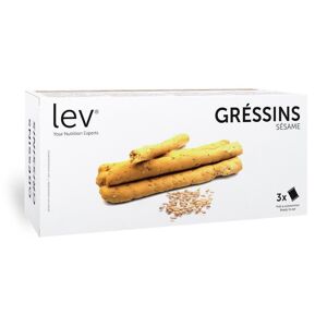 Gressins Proteines Sesame Lev Diet - - Eric Favre Noir XXL