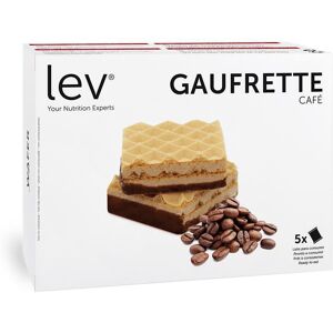 Gaufrettes Proteinees Saveur Cafe Lev Diet - - Eric Favre Display de 12 unites