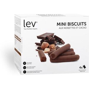 Mini Biscuits Proteines Saveur Noisette Cacao Lev Diet - - Eric Favre one_size_fits_all