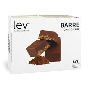 Barres Proteinees Saveur Choco Crisp Lev Diet - - Eric Favre Noir L