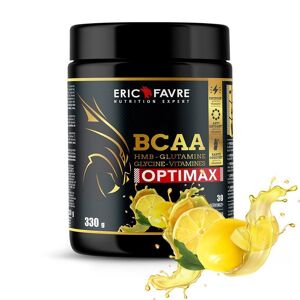 Bcaa Optimax Citron Bcaa & Acides Amines - Citron - 330g - Eric Favre Display de 12 unites