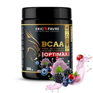 BCAA Optimax Fruits des Bois Bcaa & Acides Amines - Fruits des bois - 330g - Eric Favre 1,5kg