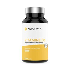 Novoma Vitamine d3 (120 caps) unisexe - Publicité