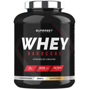 Superset Nutrition Whey hardcore (2kg) unisexe - Publicité