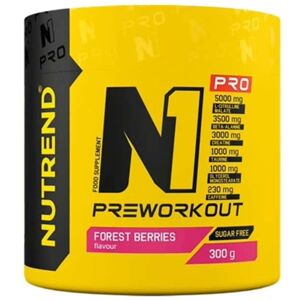 N1 pro pre workout (300g) unisexe