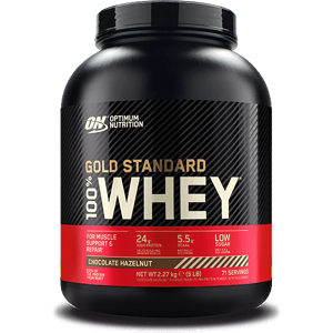 Optimum Nutrition 100% whey gold (2,27 kg) unisexe - Publicité