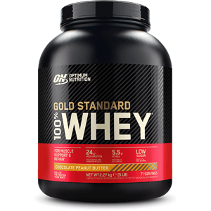 Optimum Nutrition 100% whey gold (2,27 kg) unisexe - Publicité