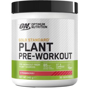 Gold standard plant pre-workout (240g) unisexe