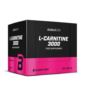 Biotech USA Boîte l-carnitine 3000 (20x25ml) unisexe - Publicité