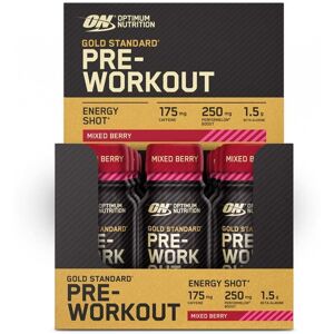 Optimum Nutrition Boîte gold standard pre-workout energy shot (12x60ml) unisexe - Publicité