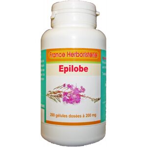 France Herboristerie GELULES EPILOBE 200 gélules dosées à 200 mg.