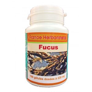 France Herboristerie GELULES FUCUS vesiculeux 100 gelules dosees a 330 mg poudre pure.