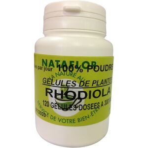 France Herboristerie GELULES RHODIOLA 120 gelules dosees a 300 mg