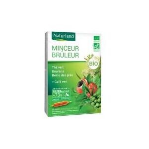 France Herboristerie Minceur Brûleur Bio 20 Ampoules Buvables de 10 ml