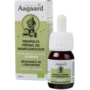 France Herboristerie Propolis et extrait de pepins de pamplemousse gouttes 30ml - Aagaard