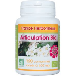 France Herboristerie ARTICULATION BIO AB 120 comprimés dosés à 400 mg.