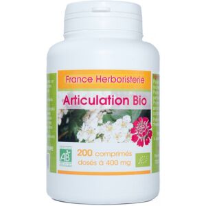 France Herboristerie ARTICULATION BIO AB 200 comprimes doses a 400 mg.