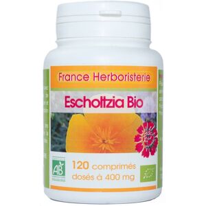 France Herboristerie ESCHOLTZIA BIO AB 120 comprimés dosées à 300 mg en comprimés.