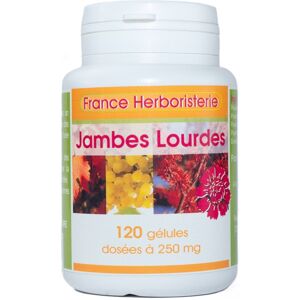 France Herboristerie COMPLEXE JAMBES LOURDES 250 mg 120 gélules