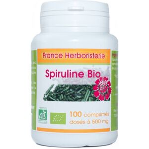 France Herboristerie SPIRULINE ECOCERT 100 comprimés - Publicité