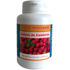 France Herboristerie GELULES Cétone de Framboise 180 gélules dosées à 250mg.