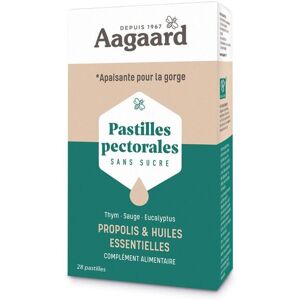 France Herboristerie Pastilles pectorales - 28 pastilles Aagaard