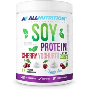 AllNutrition Proteine de soja ? cerises et yaourt, 500 g