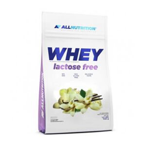 AllNutrition WHEY Lactose Free, protéine de lactosérum sans lactose - vanille, 700 g - Publicité