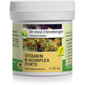 Dr. Ehrenberger Complexe de vitamines B vegetales FORTE, 60 gelules