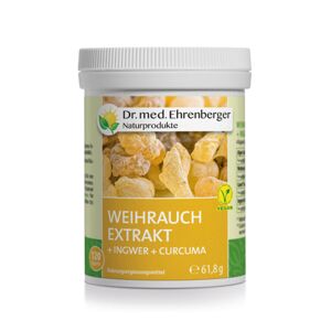 Dr. Ehrenberger Extrait de Boswellia + gingembre + curcuma, 120 gelules