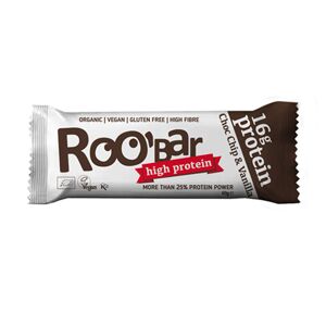 Smart Organic BIO Roobar barre proteinee ? chocolat & vanille, 60 g