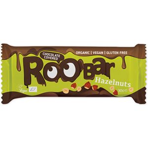 Smart Organic BIO Roobar barre vegetalienne ? noisette & chocolat, 30 g