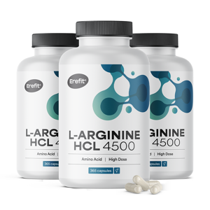 Erefit® 3x L-Arginine HCL 4500 mg, ensemble 1095 gélules