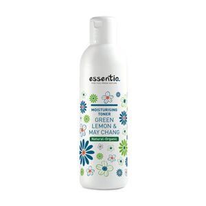 Essentiq Lotion tonique hydratante naturelle pour le visage - citron vert et may change, 200 ml