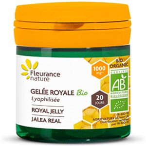 Gelée royale BIO lyophilisée 1000 mg, 20 gélules