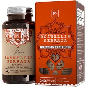 Focus Supplements Boswellia (Boswellia Serrata), 240 gélules - Publicité