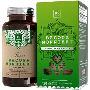 Focus Supplements Brahmi (Bacopa Monnieri), 120 gélules