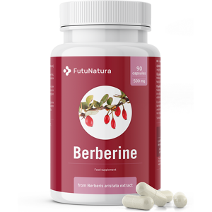 FutuNatura Berbérine 500 mg, 90 gélules