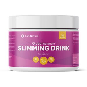 FutuNatura Slimming Drink Boisson minceur Glucomannane - pour perte de poids, 170 g