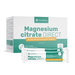 FutuNatura Citrate de magnésium DIRECT – boisson, 20 boissons