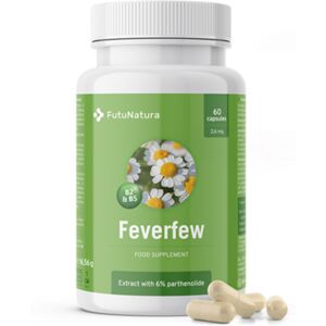 FutuNatura Feverfew (Grande camomille), 60 gélules