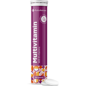 FutuNatura Multivitamines - comprimés effervescents, 20 comprimés effervescents - Publicité