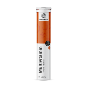 HealthyWorld® Multivitamines - comprimés effervescents, 20 comprimés effervescents